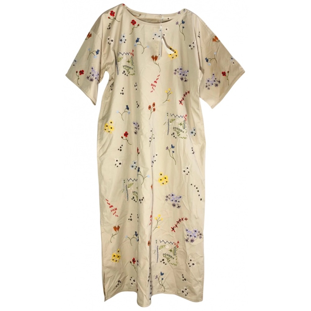 💐 NWOT Tory Burch Embroidered Maxi Dress